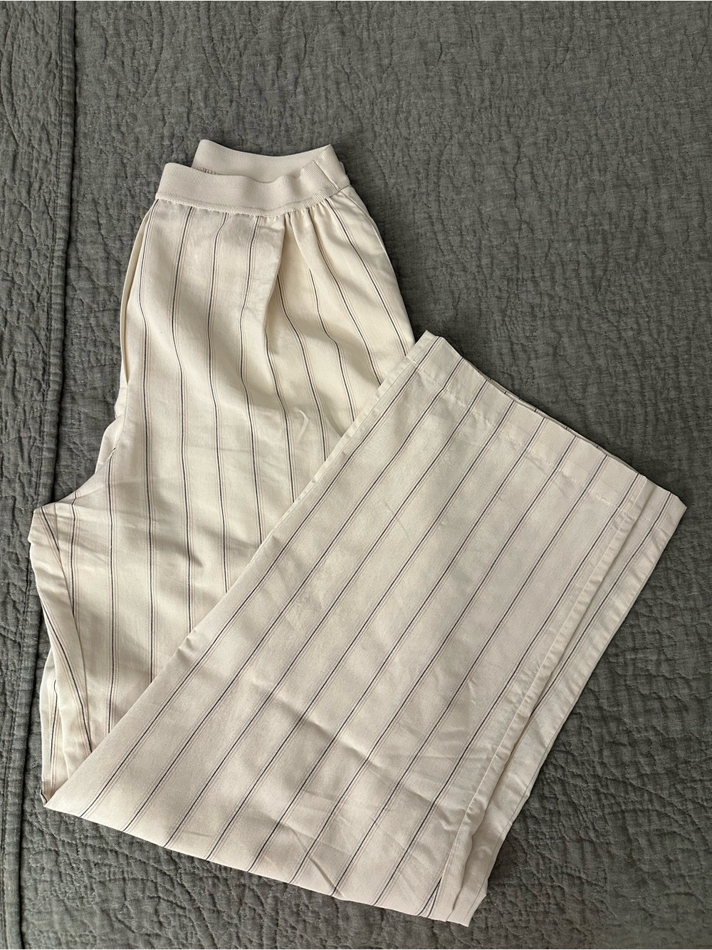Sessun Striped Pants in Cream